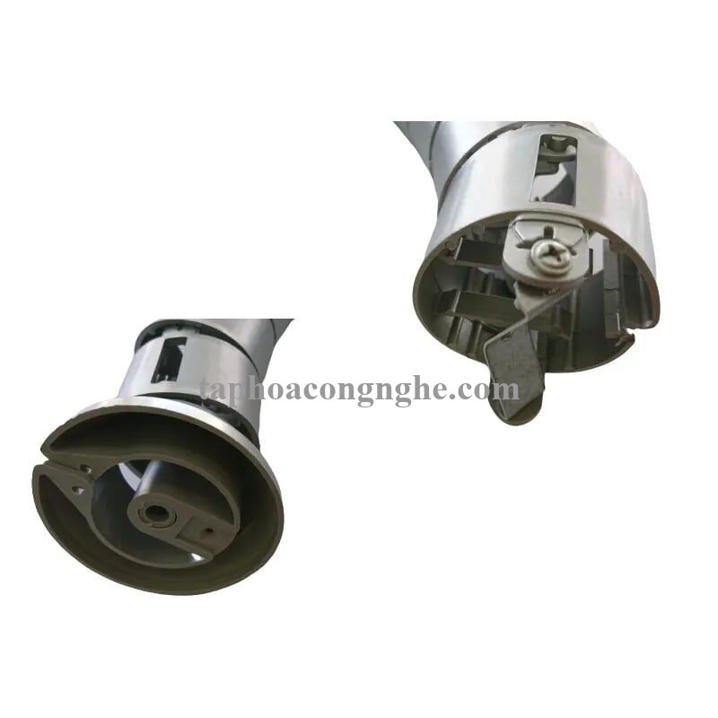 Gensil 97722 80cm gen01bla gen01sil ống gen con rắn luồn dây điện thông minh cho văn phòng màu bạc 97722 30097722